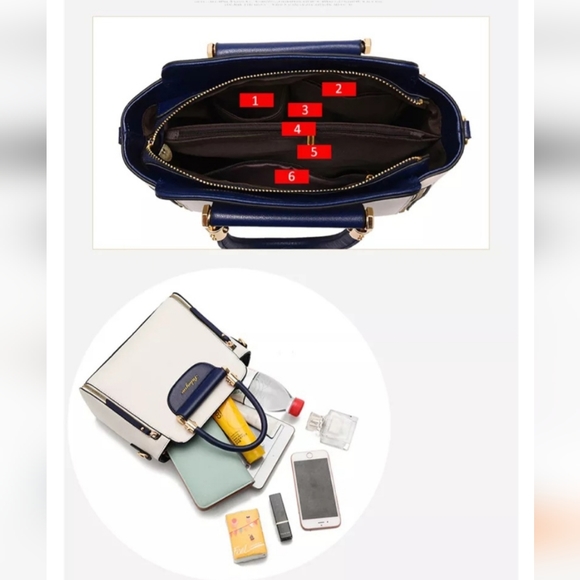 New leather design Tote Bag👜 ✨️ - Picture 8 of 12